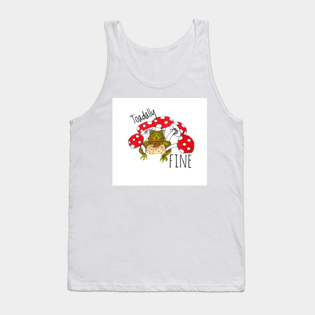 Toadally Fine Tank Top by Snobunyluv